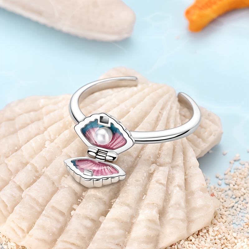 Silvery Color Adjustable Women’s Ring, Elegant Gift